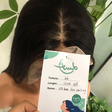 باروكه شعر طبيعي فروه حرير جذور اماميه طول 20 انش