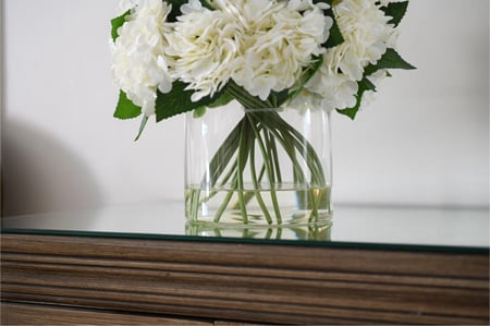 هدرنجا حجم كبير جدًا ملمس طبيعي اوف وايت