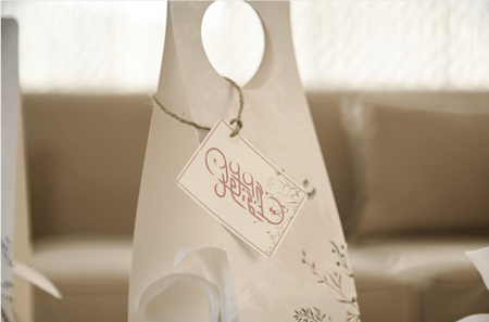 توزيعات فازة ورد الليلوم (أبيض)