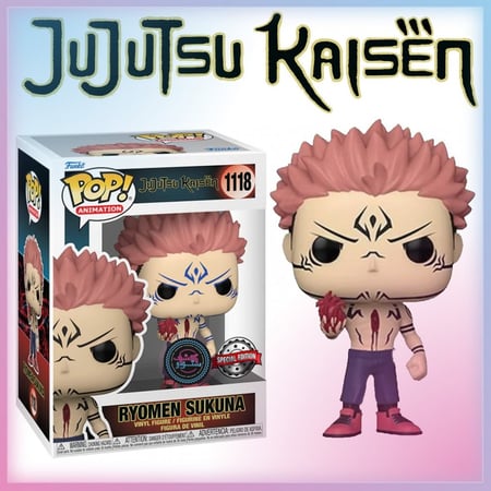 Funko Pop! Animation: Jujutsu Kaisen - Sukuna with Heart ( Exclusive )