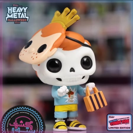 Funko Pop! Freddy Bones with Mask NYCC 2023