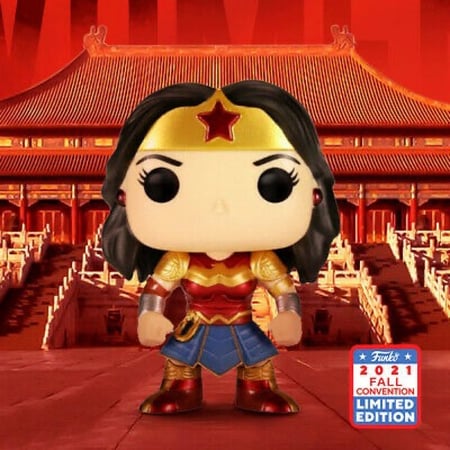 Funko POP! Heroes: Imperial Palace - Wonder Woman Metallic