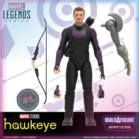 HASBRO MARVEL LEGENDS - CLINT BARTON HWKEYE