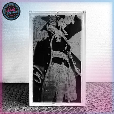 حامي بوبشيلد درع مخصص لفنكو بوب مع الرسم Custom PopShield Armor Funko POP Protector  Gol D. Roger One Piece
