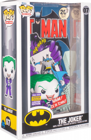 Funko Pop Cover! Heroes: DC - The Joker ( Winter Con 22)
