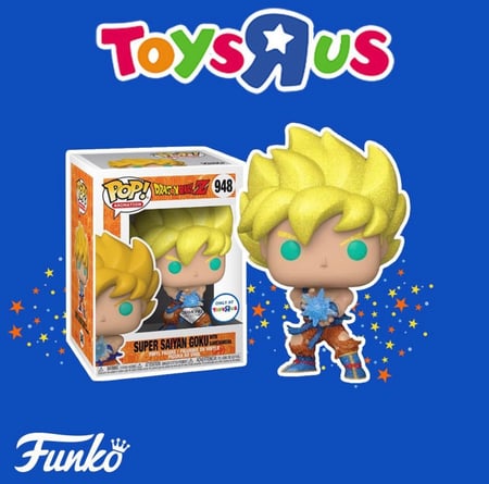Funko Super Saiyan Goku with Kamehameha Mena Toys R us