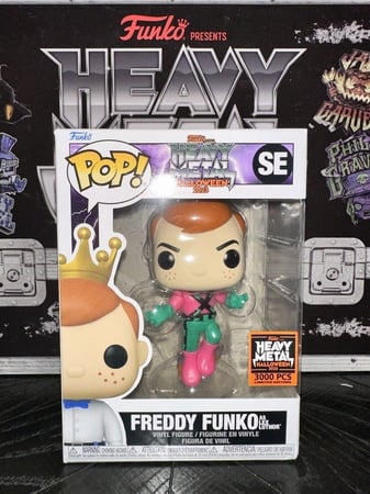 Funko Pop! Heavy Metal Halloween 2023 Freddy Funko as Lex Luthor SE 3000 PCS