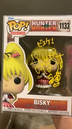 Funko Bisky signed by CHISA YOKOYAMA AUTOGRAPH