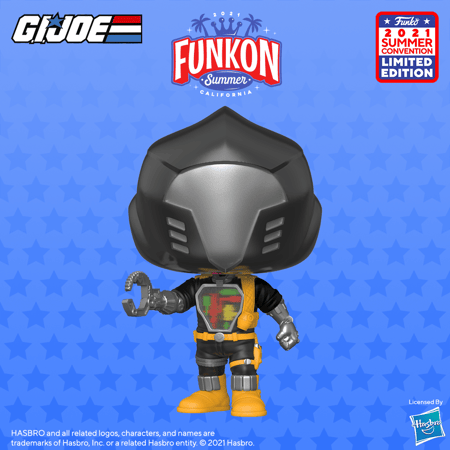  FunKon Funko POP! Retro Toys G.I. Joe: Cobra B.A.T. Exclusive