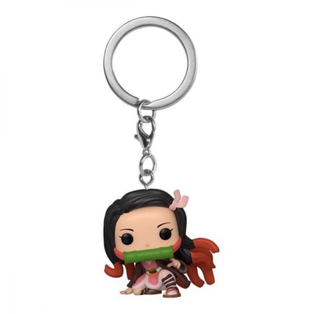 Funko POP Keychain: Demon Slayer- Nezuko Kamado (Exc)