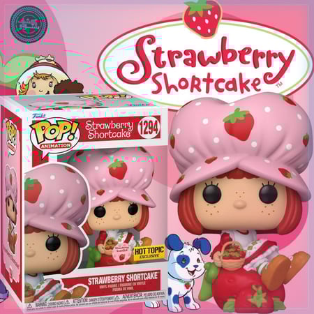 Funko Pop! Strawberry Shortcake #1294 Scented - Hot Topic Exclusive