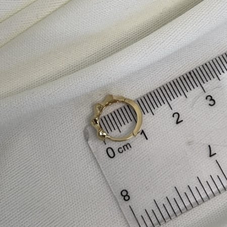 حلق ذهب عيار18–3692