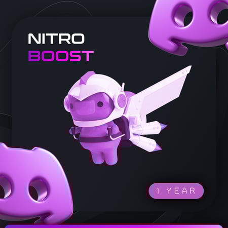 دسكورد نيترو قيمنق - سنة