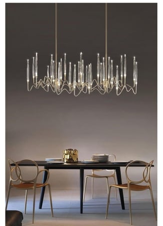 ثريا سقف شمعدان كريستال