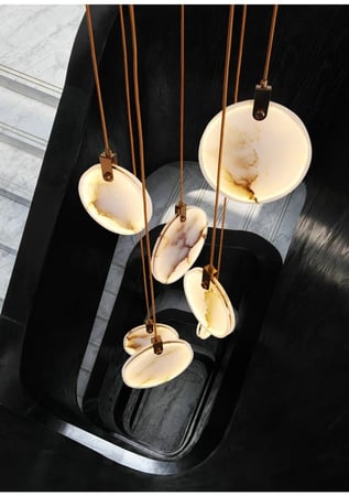 انارة معلقة مودرن رخامية