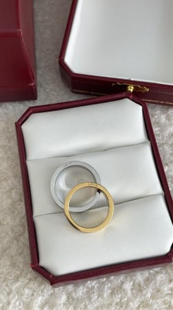 خاتم كبلز رجالي ونسائي مع ملحقاته