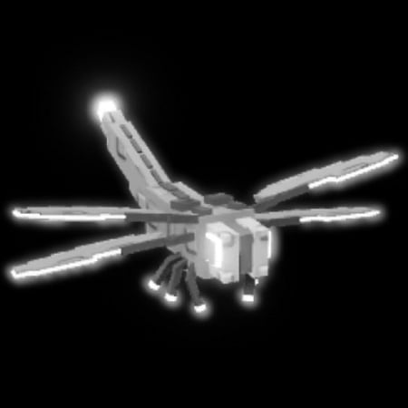 دراقون فلاي فضي ماب المزرعة | Silver Dragonfly Grow a garden