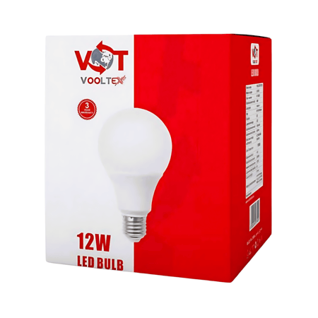 فولتكس 3 لمبات LED كروية 12 واط