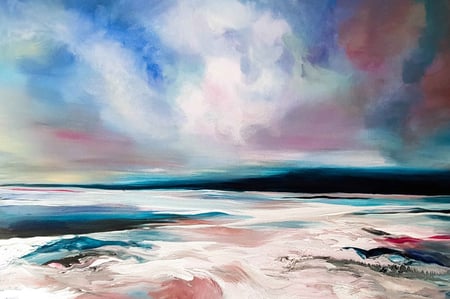 لوحات تجريديه ثلاثيه