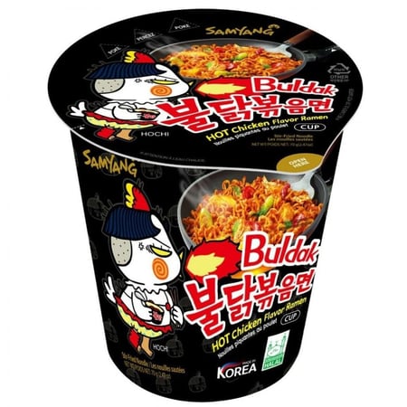 كوب نودلز رامن بنكهة الدجاج الحار _ كوريا