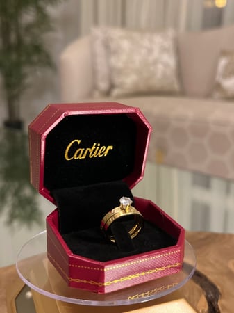 خاتمين مزدوجة كارتير شامل الملحقات