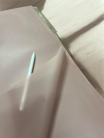 ورق تغليف باقة بلاستك ساده الوان