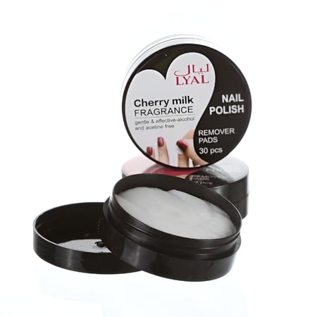 مناديل إزالة طلاء اظافر    من ليال - 30منديل