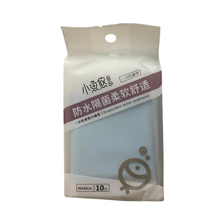 مناديل غطاء المرحاض المحمولة للاستعمال مرة واحدة من ميني قود - 10قطعة