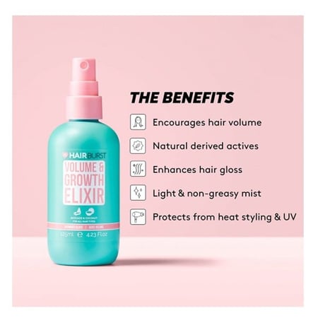 بخاخ اكسير تطويل وزيادة حجم الشعر من هيربيرست - 125 مل