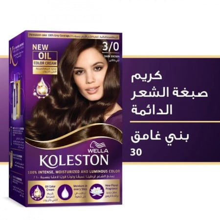 صبغة شعر كيت  بني داكن 3/0من ويلا كوليستون