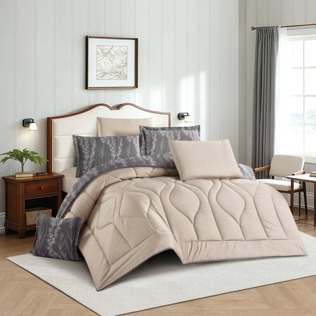 مفرش سيرين - صيفية مزدوج 7 قطع