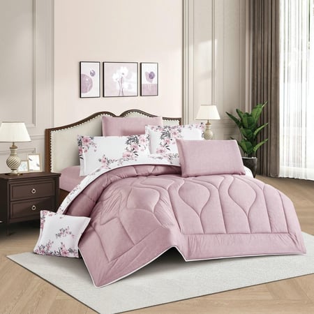 مفرش نورمين - صيفي - مفرد ونص 4 قطع