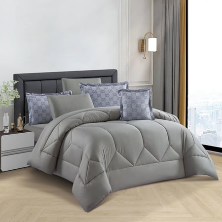 مفرش فلورا - قطن 100% - مزدوج 7 قطع