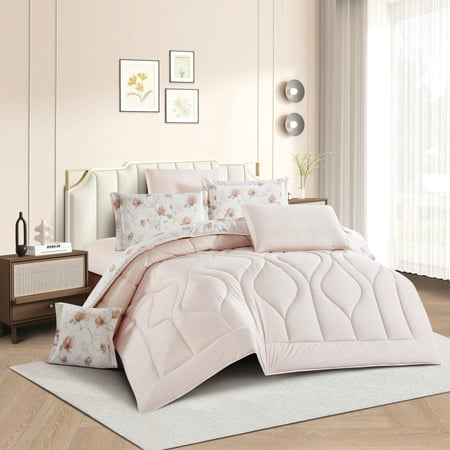 مفرش نورمين - صيفي - مفرد ونص 4 قطع