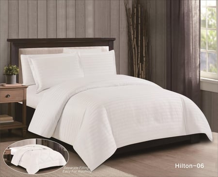 مفرش فندقي - صيفي مفرد ونص 5 قطع