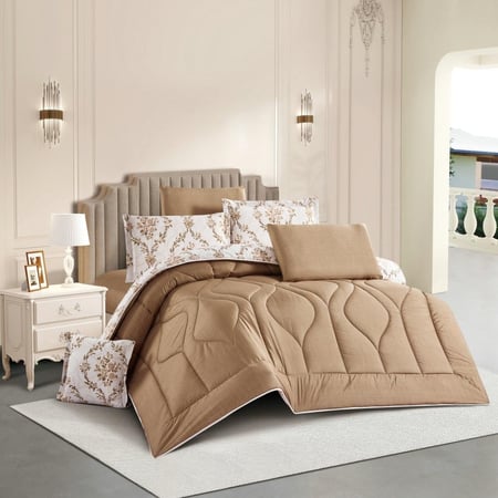 مفرش نورمين - صيفي - مفرد ونص 4 قطع