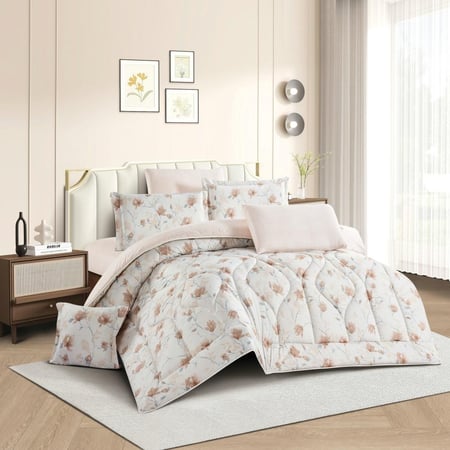 مفرش سيرين - صيفية مزدوج 7 قطع