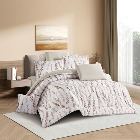 مفرش سيرين - صيفية مزدوج 7 قطع