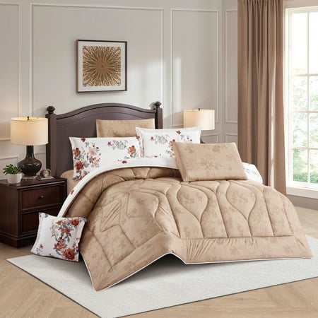 مفرش سيرين - صيفية مزدوج 7 قطع