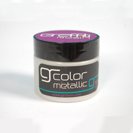 603 -ميتلك رمادي بارد فاتح  Graffiti Resin Metallic Cold Gray L