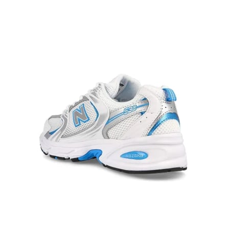 حذاء رياضي نيوبالانس 530 للجنسين سيلفر بلو وايت