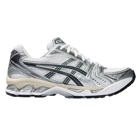 اسيكس جيل كايانو 14 للجنسين وايت سيلفر بلاك