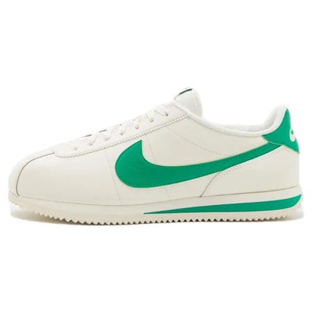 شوز نايكي كورتيز Trainer للجنسين جلدي أبيض أخضر