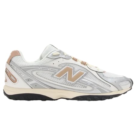نيو بالنس 204L حذاء جري شبكي بلون سيلفر بيج