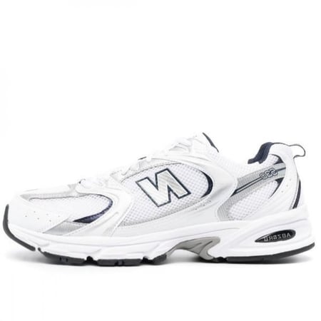 حذاء الجري نيو بالانس 530 ريترو أبيض فضي رجالي نسائي