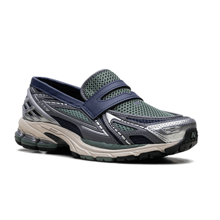 شوز بدون اربطة شبكي نيوبالنس 1906LAE أخضر زيتي مع كحلي