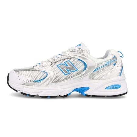 حذاء رياضي نيوبالانس 530 للجنسين سيلفر بلو وايت