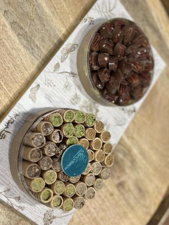 صينية لمّة شوكولاتة