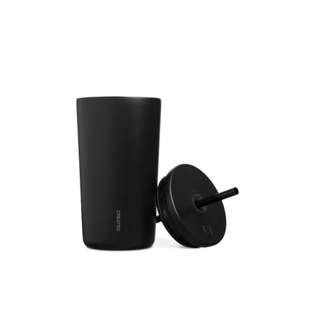كوب من كريتد حافظ للحرارة و البرودة مع مزاز - 475 مل | Created COLD CUP - 16oz