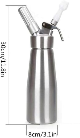اداة تحضير الكريمة 1000 مل - 500 مل | Whipped Cream Maker 1000 ML- 500 ML